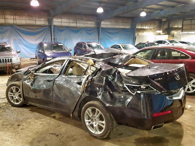 19UUA86549A009986 - 2009 ACURA TL BLACK photo 10