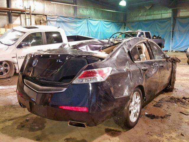 19UUA86549A009986 - 2009 ACURA TL BLACK photo 4