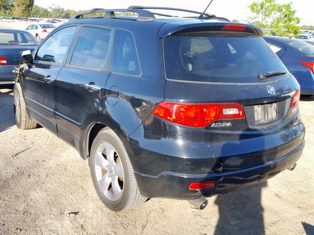 5J8TB18538A019937 - 2008 ACURA RDX TECHNO BLACK photo 3