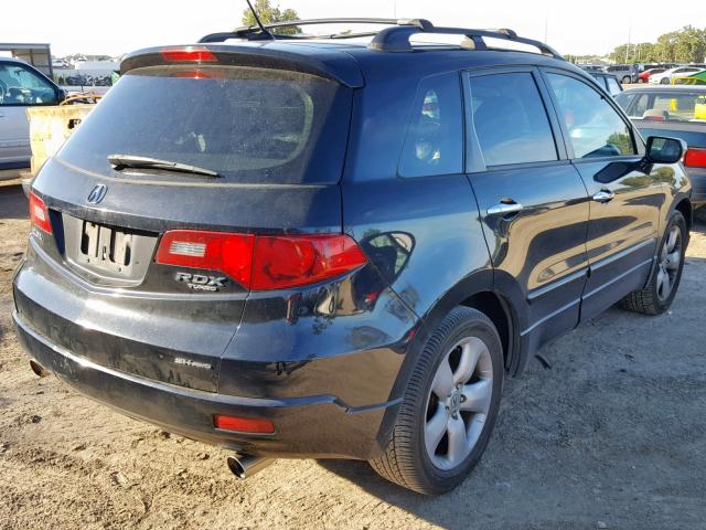 5J8TB18538A019937 - 2008 ACURA RDX TECHNO BLACK photo 4