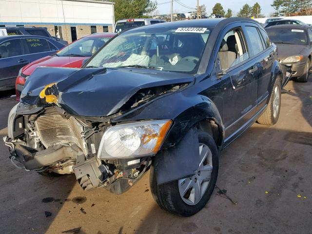 1B3HB48B07D163312 - 2007 DODGE CALIBER SX BLACK photo 2