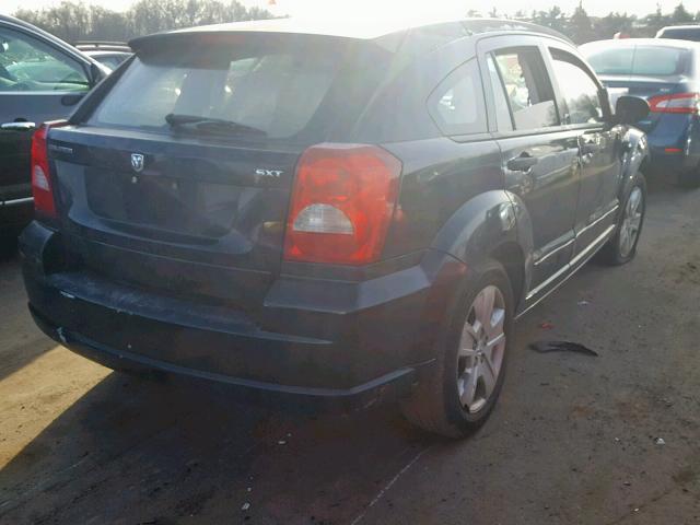 1B3HB48B07D163312 - 2007 DODGE CALIBER SX BLACK photo 4