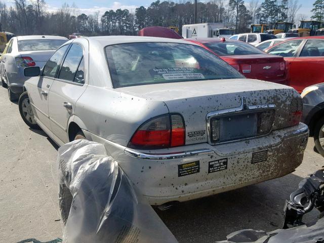 1LNHM86SX4Y686128 - 2004 LINCOLN LS BEIGE photo 3