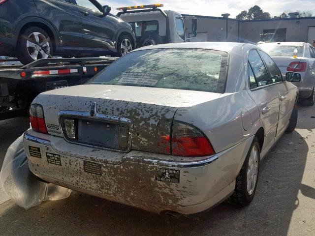 1LNHM86SX4Y686128 - 2004 LINCOLN LS BEIGE photo 4