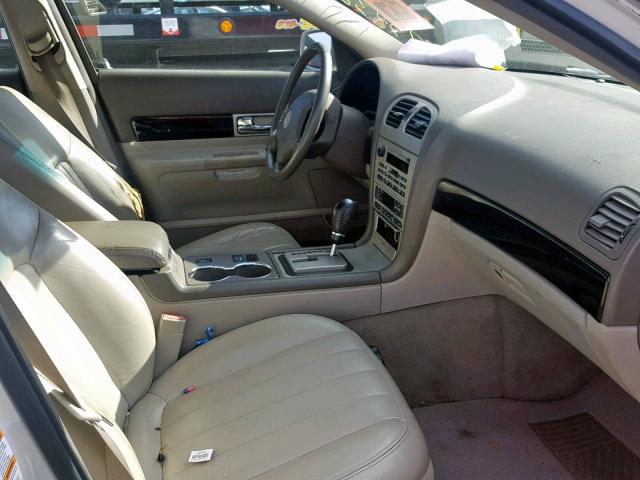 1LNHM86SX4Y686128 - 2004 LINCOLN LS BEIGE photo 5