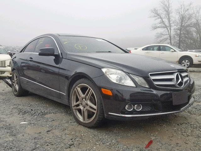 WDDKJ5GB8BF116207 - 2011 MERCEDES-BENZ E 350 BLACK photo 1