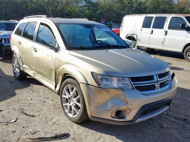 3D4PH1FG6BT559272 - 2011 DODGE JOURNEY MA GOLD photo 1