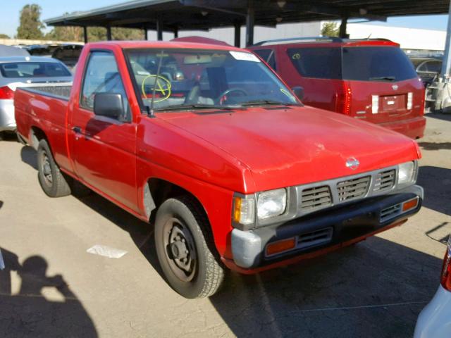 1N6SD11S9PC348288 - 1993 NISSAN TRUCK SHOR RED photo 1