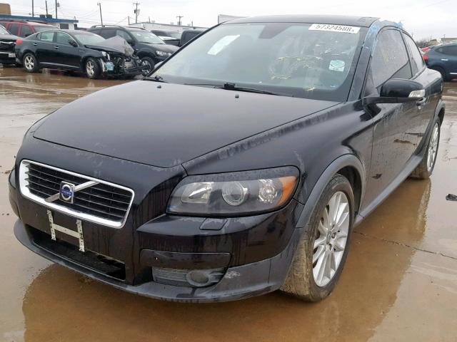 YV1MK672192133044 - 2009 VOLVO C30 T5 BLACK photo 2