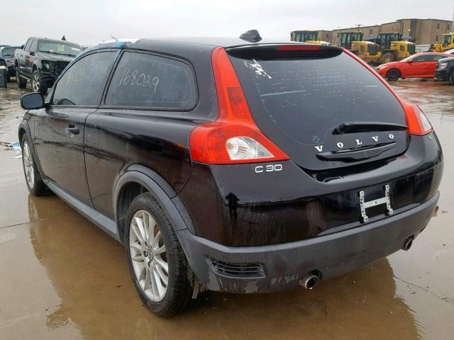 YV1MK672192133044 - 2009 VOLVO C30 T5 BLACK photo 3