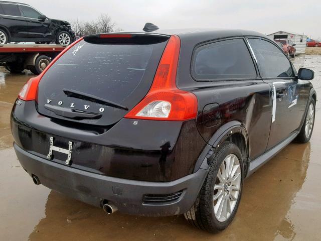 YV1MK672192133044 - 2009 VOLVO C30 T5 BLACK photo 4