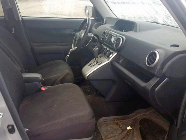 JTLKE50E091092824 - 2009 TOYOTA SCION XB Күміс фото 5