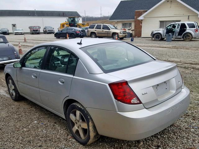 1G8AL55F87Z168670 - 2007 SATURN ION LEVEL SILVER photo 3