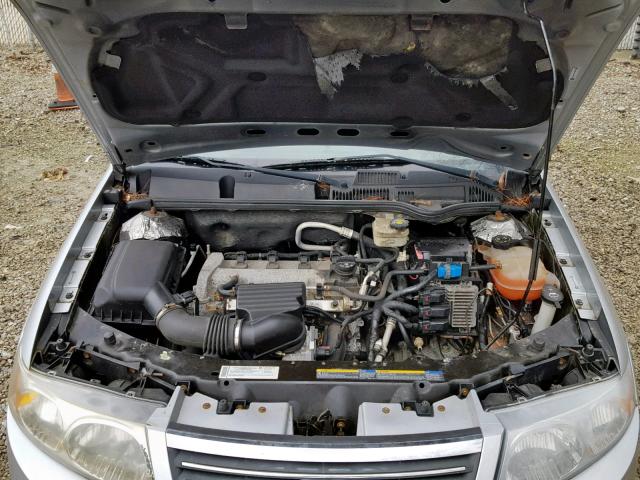 1G8AL55F87Z168670 - 2007 SATURN ION LEVEL SILVER photo 7
