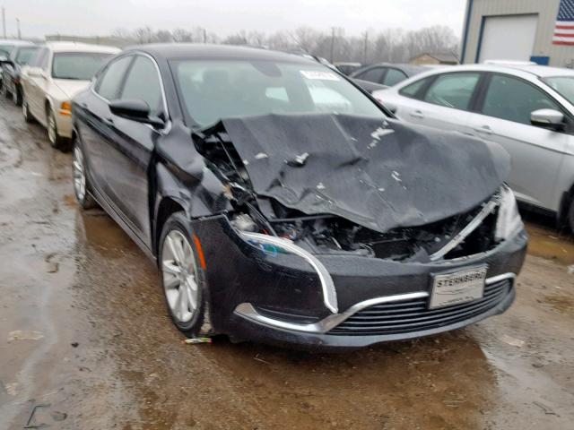 1C3CCCAB7FN652359 - 2015 CHRYSLER 200 LIMITE BLACK photo 1