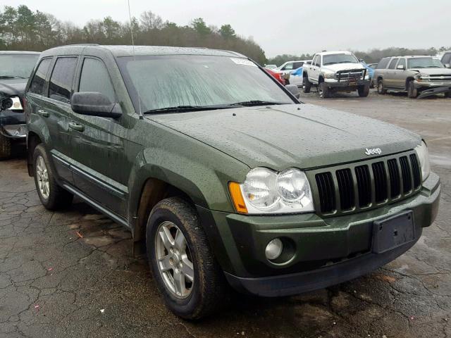 1J8GR48KX7C682064 - 2007 JEEP GRAND CHER GREEN photo 1