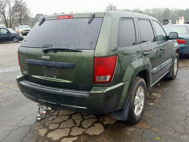 1J8GR48KX7C682064 - 2007 JEEP GRAND CHER GREEN photo 4