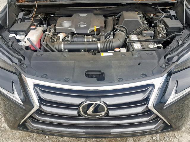 JTJYARBZ4G2038715 - 2016 LEXUS NX 200T BLACK photo 7