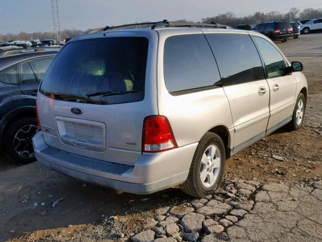 2FMZA57614BB17744 - 2004 FORD FREESTAR S SILVER photo 4