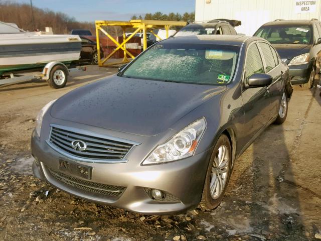 JN1CV6AR7CM677562 - 2012 INFINITI G37 SILVER photo 2