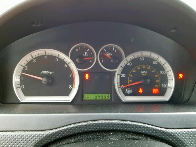 KL1TD56697B107192 - 2007 CHEVROLET AVEO BASE მუქწითელი ფოტო 8