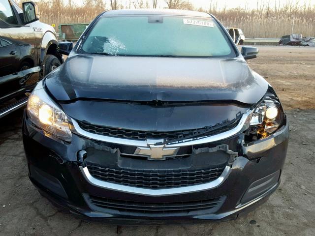 1G11C5SL6FF109206 - 2015 CHEVROLET MALIBU 1LT შავი ფოტო 10