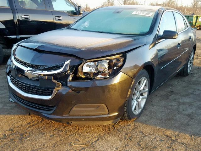 1G11C5SL6FF109206 - 2015 CHEVROLET MALIBU 1LT შავი ფოტო 2