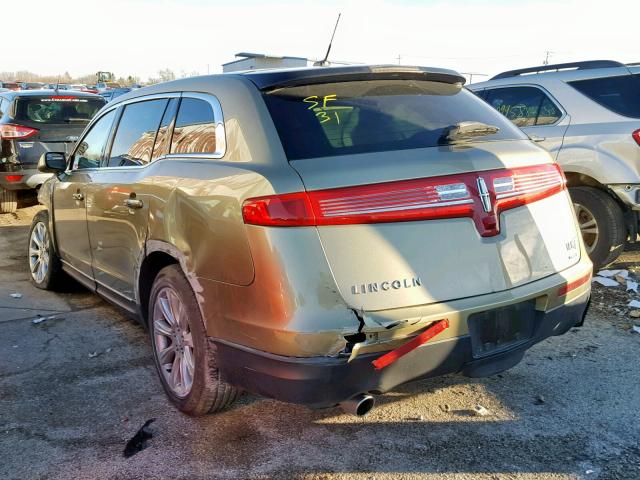 2LMHJ5ATXDBL53176 - 2013 LINCOLN MKT GREEN photo 3