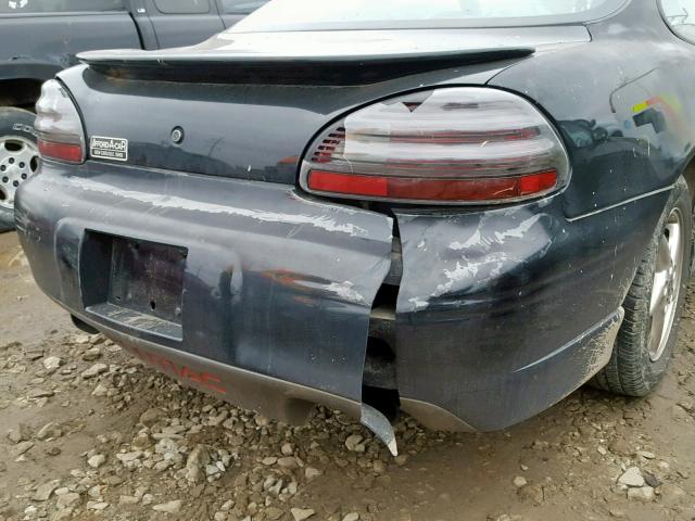 1G2WP12KX1F204382 - 2001 PONTIAC GRAND PRIX შავი ფოტო 9
