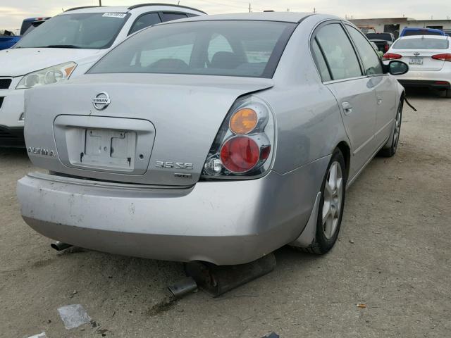 1N4BL11D13C339740 - 2003 NISSAN ALTIMA SE SILVER photo 4