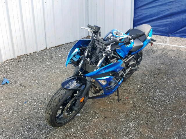 JKAEXEJ14JDA02556 - 2018 KAWASAKI EX650 J BLUE photo 2