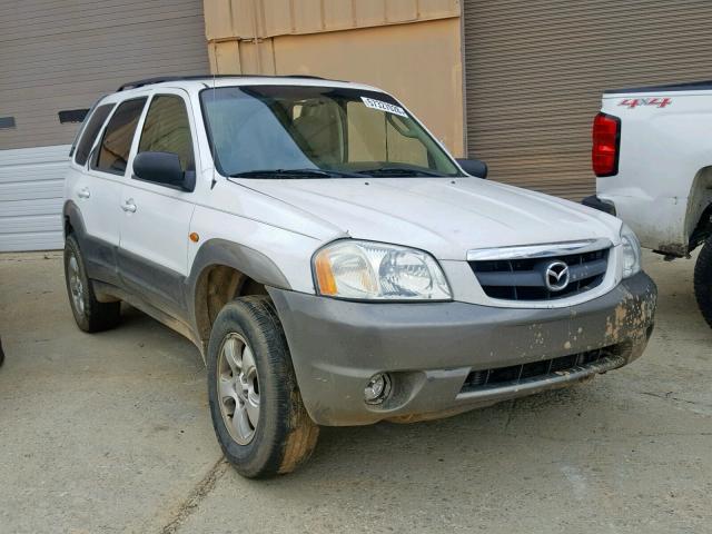 4F2CZ06184KM32557 - 2004 MAZDA TRIBUTE ES WHITE photo 1