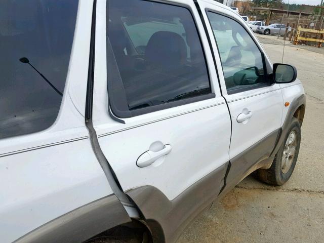 4F2CZ06184KM32557 - 2004 MAZDA TRIBUTE ES WHITE photo 6