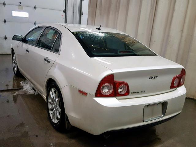 1G1ZE5E16BF268177 - 2011 CHEVROLET MALIBU LTZ WHITE photo 3