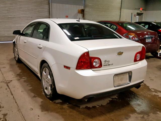 1G1ZD5E73AF103239 - 2010 CHEVROLET MALIBU 2LT WHITE photo 3