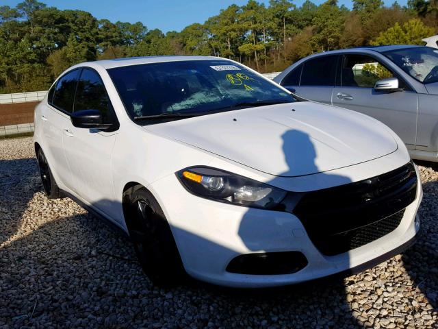 1C3CDFBBXFD166440 - 2015 DODGE DART SXT WHITE photo 1