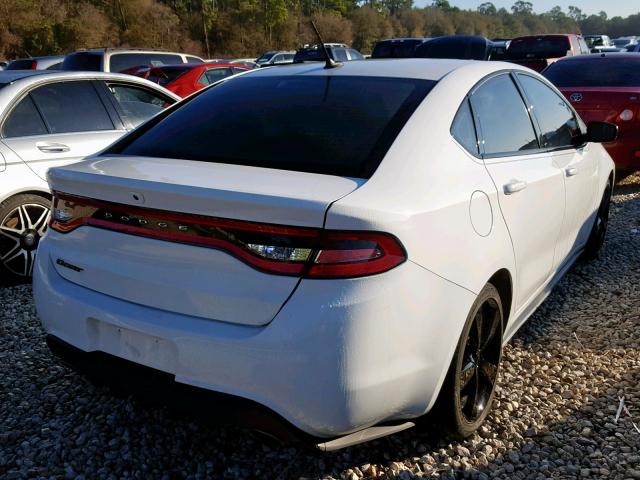 1C3CDFBBXFD166440 - 2015 DODGE DART SXT WHITE photo 4