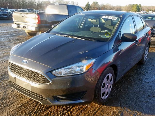 1FADP3E27HL212113 - 2017 FORD FOCUS S GRAY photo 2