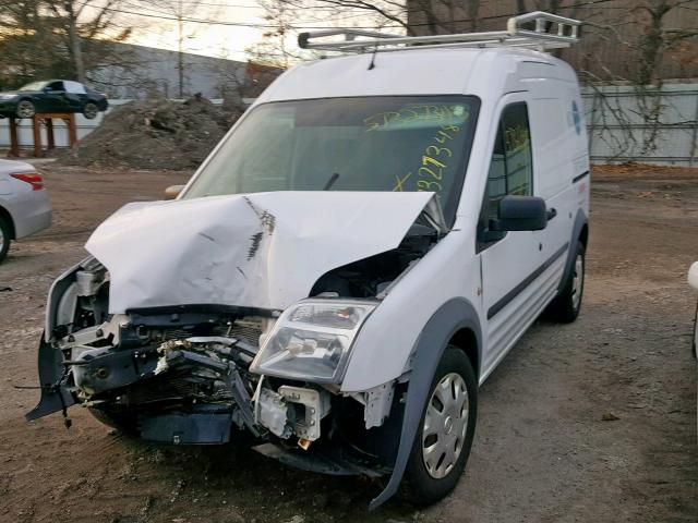 NM0LS7AN2CT104659 - 2012 FORD TRANSIT CO WHITE photo 2