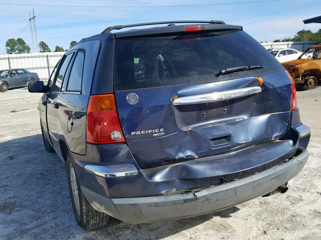 2A4GM684X6R815182 - 2006 CHRYSLER PACIFICA T BLUE photo 3