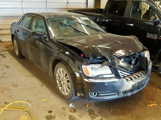 2C3CCARGXDH589865 - 2013 CHRYSLER 300 BLACK photo 1