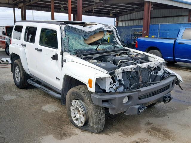 5GTDN136068281941 - 2006 HUMMER H3 WHITE photo 1