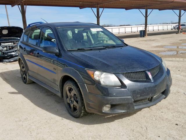 5Y2SL62874Z465530 - 2004 PONTIAC VIBE BLACK photo 1