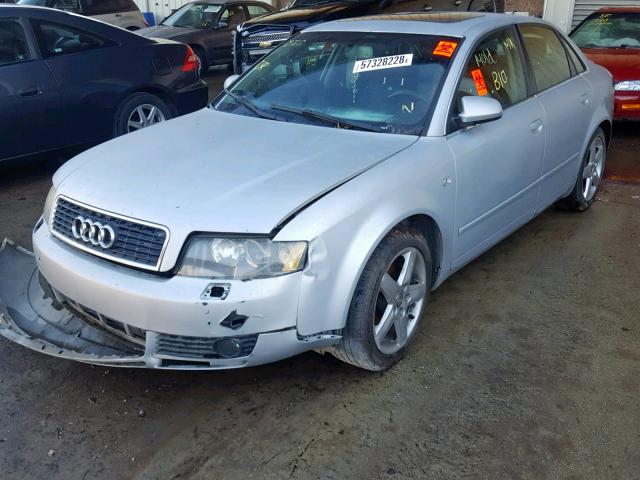 WAUJT68E45A104049 - 2005 AUDI A4 3.0 SILVER photo 2