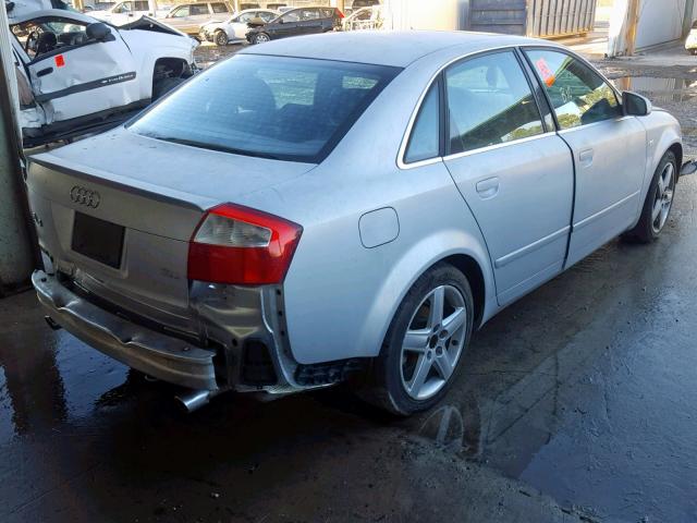 WAUJT68E45A104049 - 2005 AUDI A4 3.0 SILVER photo 4