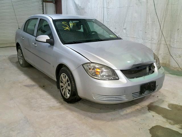 1G1AT58H997252328 - 2009 CHEVROLET COBALT LT SILVER photo 1