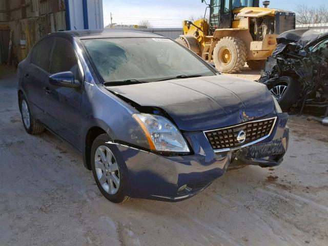 3N1AB61E08L754593 - 2008 NISSAN SENTRA 2.0 BLUE photo 1