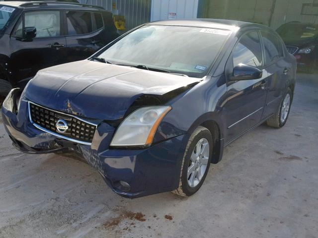 3N1AB61E08L754593 - 2008 NISSAN SENTRA 2.0 BLUE photo 2