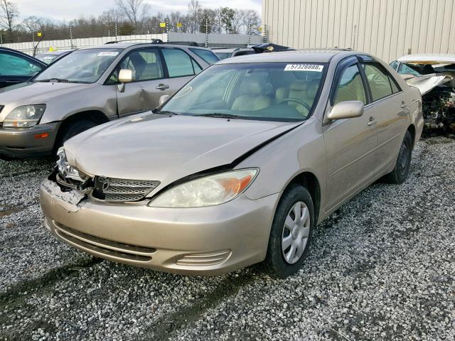 4T1BE30KX3U759762 - 2003 TOYOTA CAMRY LE GOLD photo 2