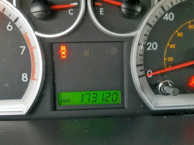 KL1TD66E79B390191 - 2009 CHEVROLET AVEO LS WHITE photo 8